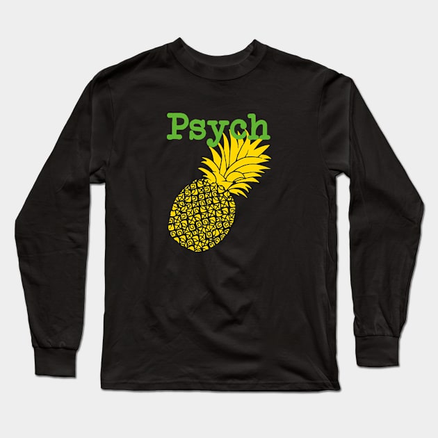 Minimalist Psych Tv Show Long Sleeve T-Shirt by Fauzi ini senggol dong